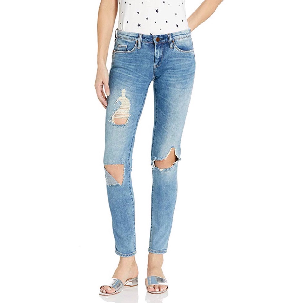 Blank NYC Denim Jeans - Destructed Skinny, size 26